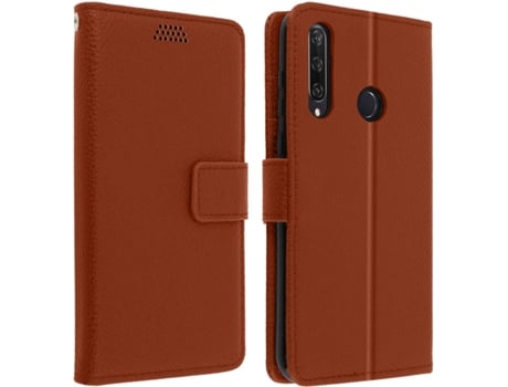 Funda Huawei Y6p AVIZAR FOLIO-LENNY-BR-Y6NP Castaño