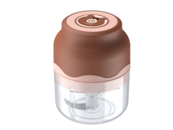 Mini máquina eléctrica para ajo extraíble, práctica y moderna para la cocina.