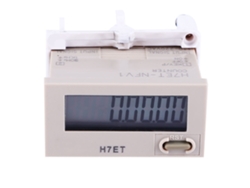 Medidor Eléctrico Digital H7et-nfv1 De 110-220 V Ca Con Totalizador De Pantalla Lcd De 8 Dígitos