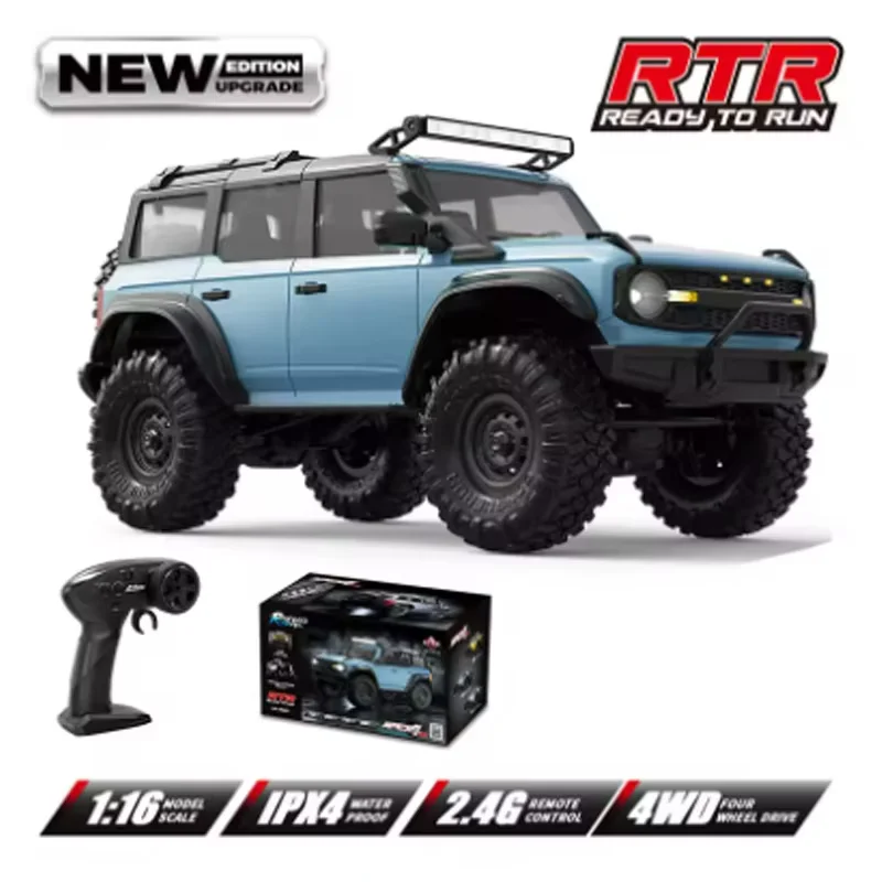 Coche todoterreno teledirigido 4x4 MDUG (hb r1602) a escala 1/16