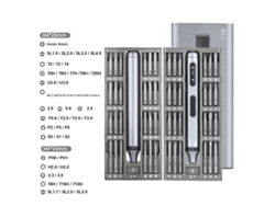 Juego De Destornilladores Eléctricos 52 En 1, Incluye 48 Puntas De Destornillador Phillips Torx Magnéticas De Precisión.
