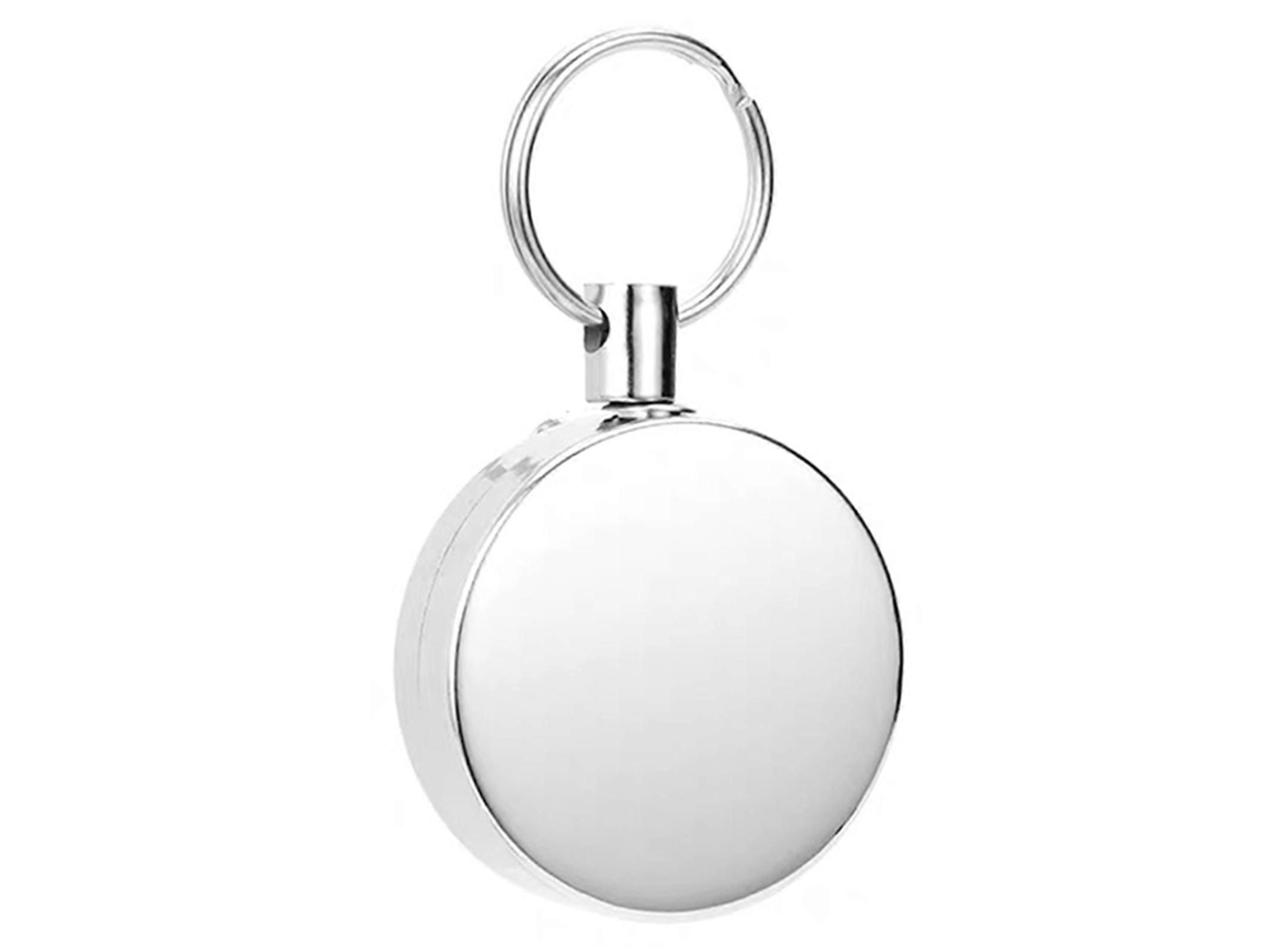 Chaveiro Retrátil Multifuncional Com Carretel, Portátil E Resistente, Em Metal, Ideal Para Atividades Ao Ar Livre.