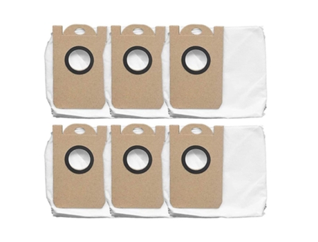6pcs acessório de substituição do saco de pó para proscenic m8 pro,
