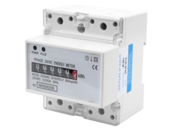 Medidor de energía monofásico 4P 230V para carril DIN DDS546C