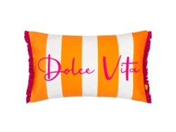 Cuscino Decorativo Rettangolare Furn. Dolcevita Terciopelo Naranja Fucsia