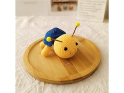Kit De Ganchillo Para Principiantes - Set Completo Para Hacer Tú Mismo, Incluye Hilo, Aguja Y Accesorios, Para Adultos Y Niños, Azul