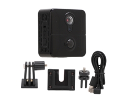 Cámara De Seguridad Pequeña Inalámbrica Wifi Con Detección Humana 1080p Visión Nocturna Y Audio Bidireccional