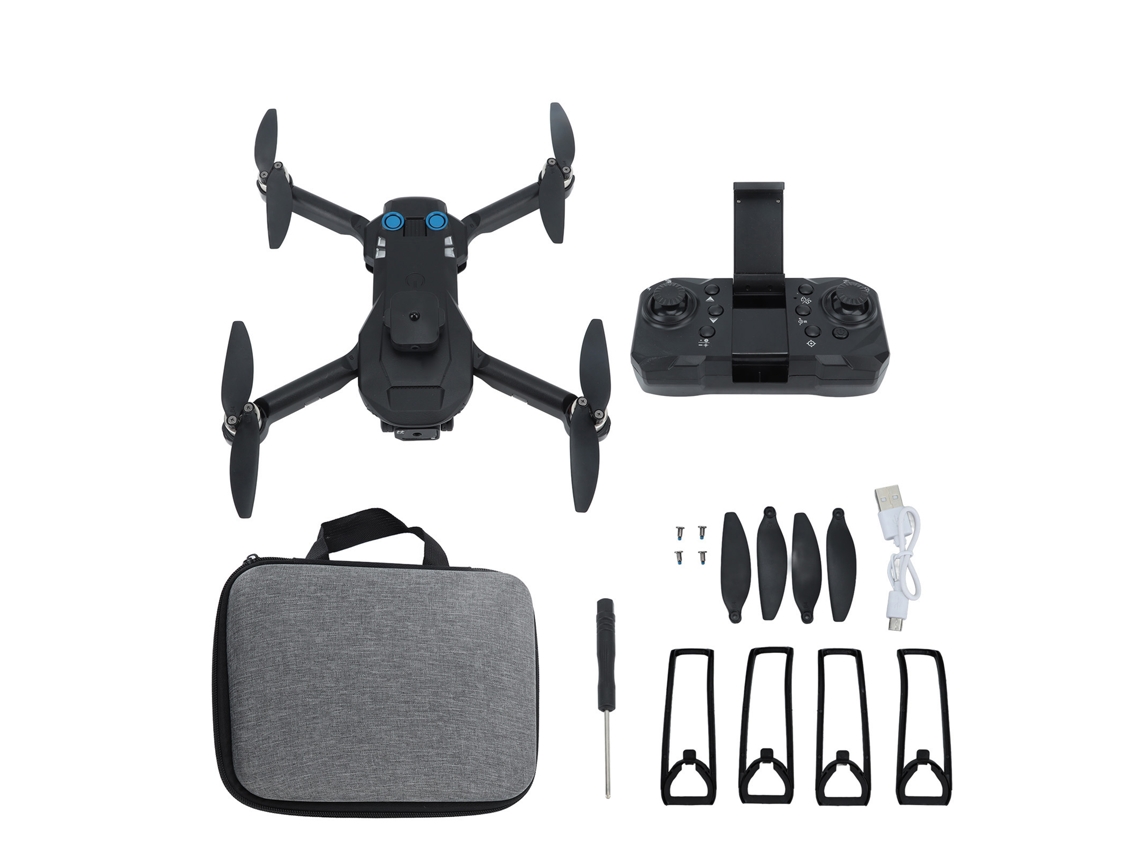 Dron Plegable Sin Escobillas Con Doble Cámara 4k, Antiinterferencias, Profesional Para Adultos, Uso En Exteriores.