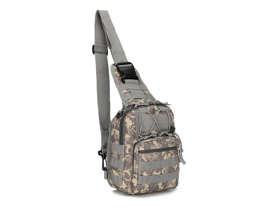 Mochila táctica multifuncional para hombre, bolsa deportiva, bandolera, bolso cruzado militar, mochila Molle para camping, Acu