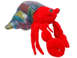 Peluche WILD PLANET Cangrejo Ermitaño (27 x 27 x 11 cm - Poliéster)