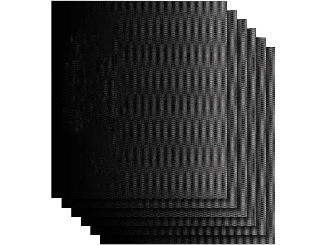 6 Alfombrillas Antiadherentes Reutilizables Para Parrilla