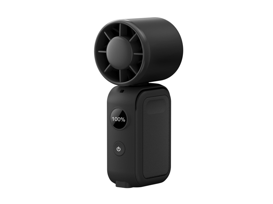 Ventilador Portátil 350° Giratorio Y Plegable, Magnético (blanco) Czhhmart