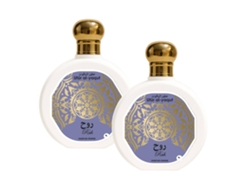 Set 2 Perfumes Árabe De Mujer Eau De Parfum Utur Al-yaqut Ruh 100ml