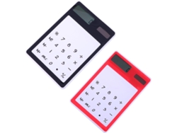 Calculadora portátil con pantalla táctil y energía solar, 2 unidades, ideal para estudiantes y Gokoco