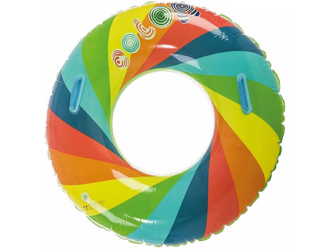 Flotador Inflable Colorido Sugar Con Asas Aremar Bestway