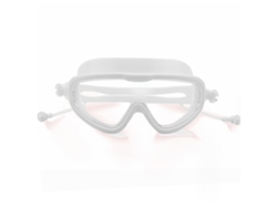 Gafas de natación con tapones para los oídos, antivaho, protección UV y sin fugas.