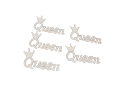 5 Parches Bordados Con Diamantes De Imitación En Forma De Corona De Reina, Para Decoración De Ropa Diy.