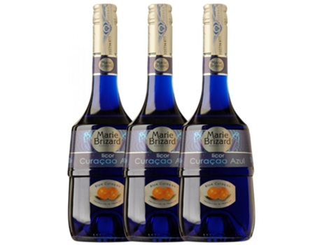 Licor MARIE BRIZARD Marie Brizard Blue Curaçao (0.7 L - 3 unidades)