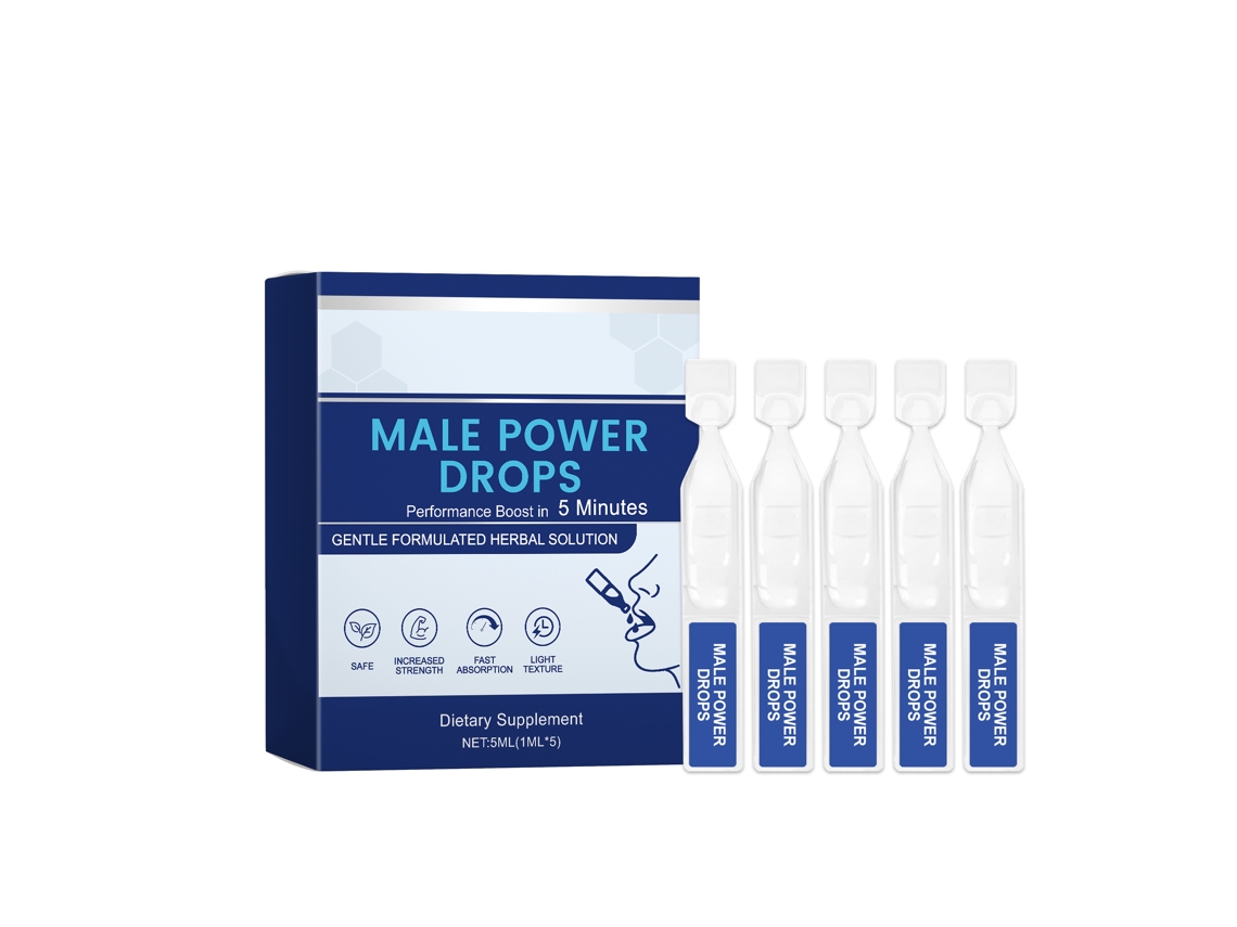 Gotas para mejorar la salud masculina