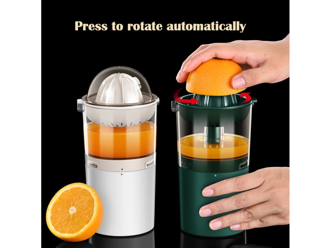 Exprimidor De Frutas Eléctrico Portátil Con Carga Usb Blanco Veanxin