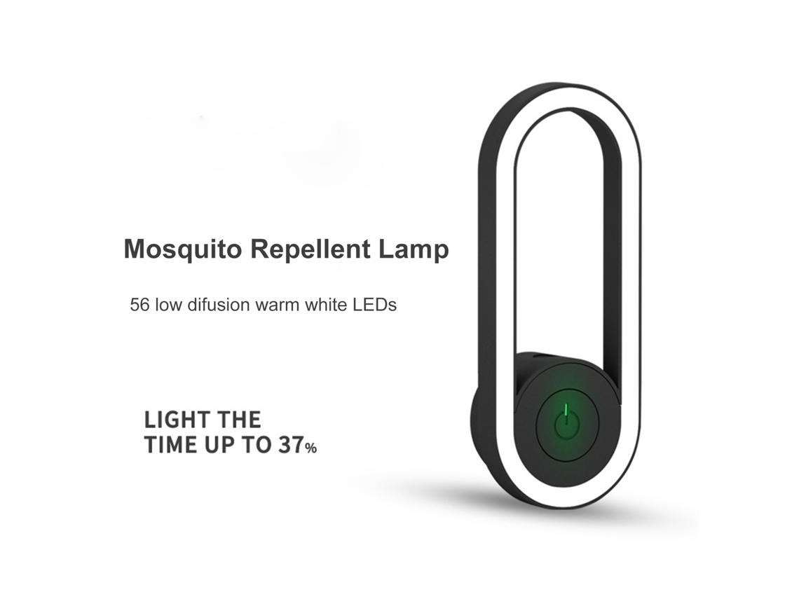 Yncm2026-lámpara Repelente Ultrasonico De Mosquitos Led Luz Nocturna Mata Moscas Insectos Para Uso Interior Hogar