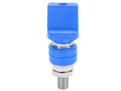 Conector De Bornes Roscados M10 Para Enchufe Banana De 4 Mm, Azul, 100 A