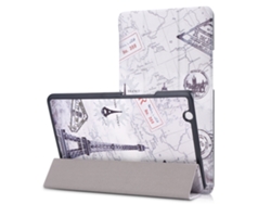 Funda de piel sintética para Huawei Mediapad M3 8.4, color dorado claro