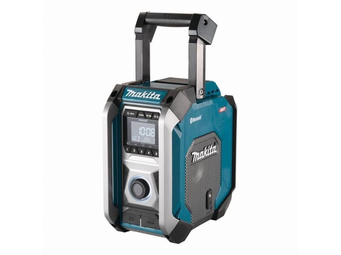 Radio MAKITA de iones de litio de 12 a 40 V para obra sin batería ni cargador Mr006G