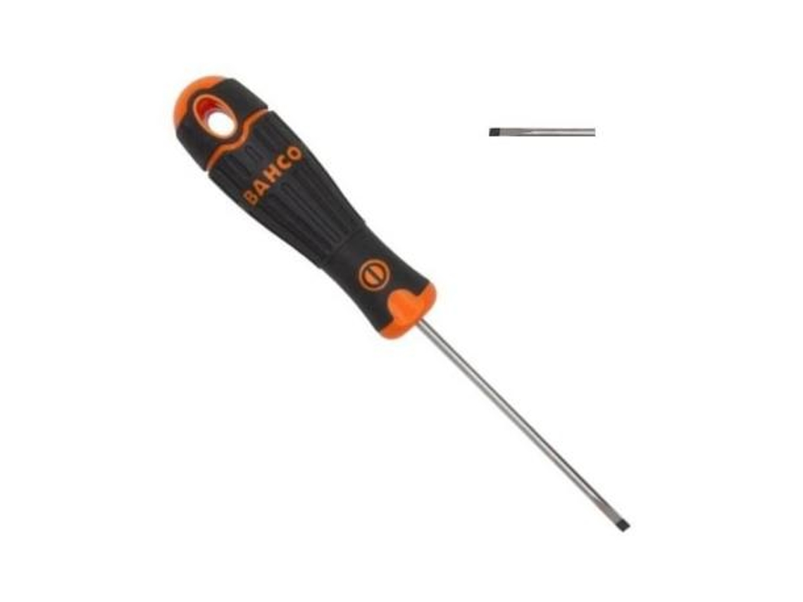 Destornillador bahcofit plano recto  modelo 191 varilla redonda varilla rt rt5.5-150mm