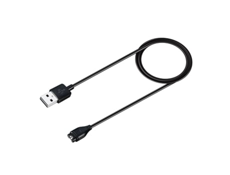 Cable de carga para reloj inteligente Garmin Fenix 7 de 1 m (negro)