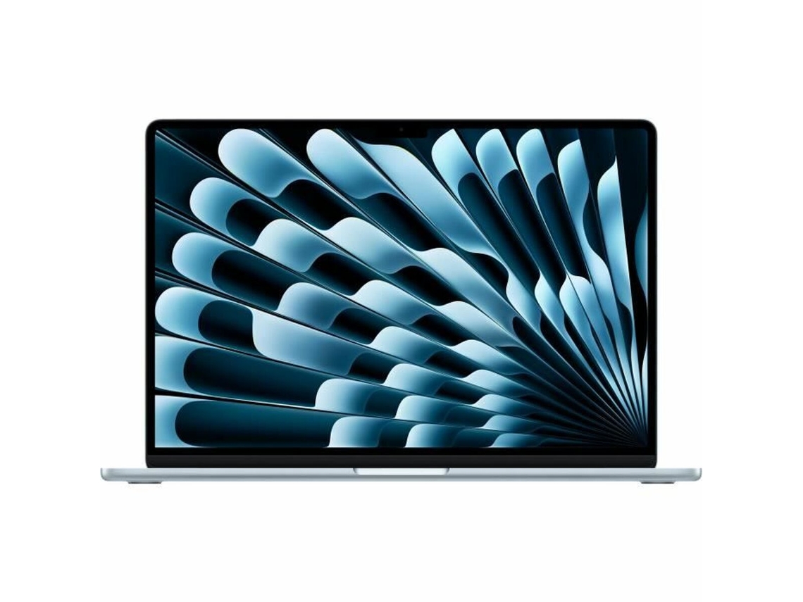 Portátil Apple MacBook Air M4 (azul, 16 GB de RAM, SSD, enchufe europeo, Azerty, francés, 15,3 pulgadas, Apple M)