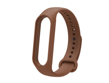 Correa TPU + PU ajustable para Xiaomi Mi Band 7 - castaño