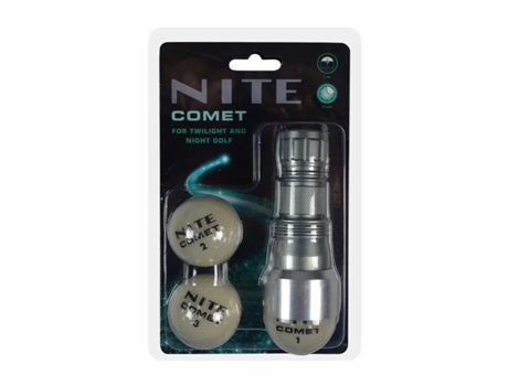 Juego de 3 pelotas de golf con linterna ultravioleta LEGEND Comet TU