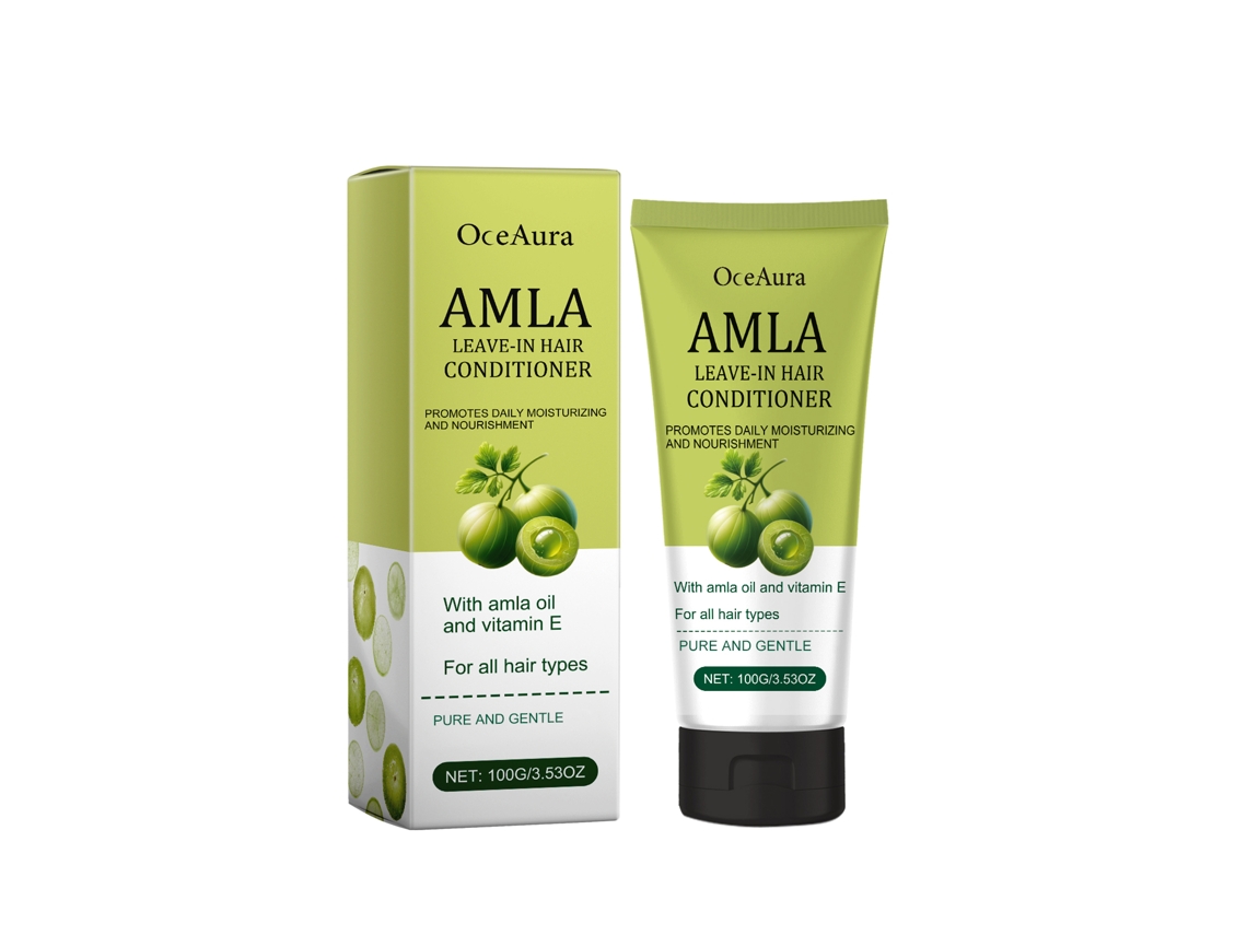 El acondicionador sin enjuague Oceanura mejora los enlaces capilares abiertos, hidrata el cabello seco, reduce el encrespamiento y aporta brillo natural.