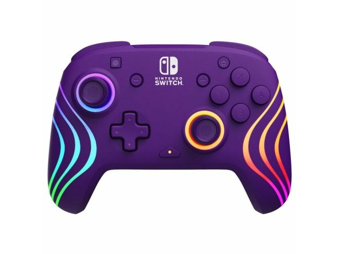 Mando Pro para Nintendo Switch + Cable USB PDP Morado Nintendo Switch