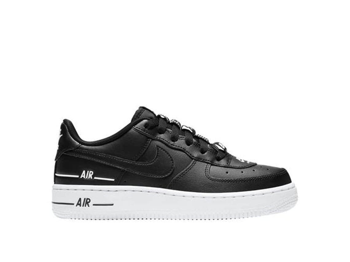 Zapatos NIKE Air Force LV8 Negro)