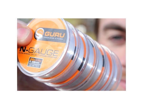 Línea de nylon para líderes GURU N-Gauge (0,15mm – 100m)