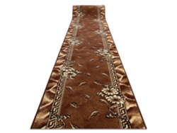 Alfombra de Pasillo Bcf Trio Marrón 120 cm