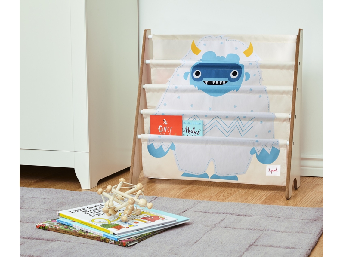 Estantería de Libros 3 SPROUTS (Madera - 61 x 62 x 25 cm)