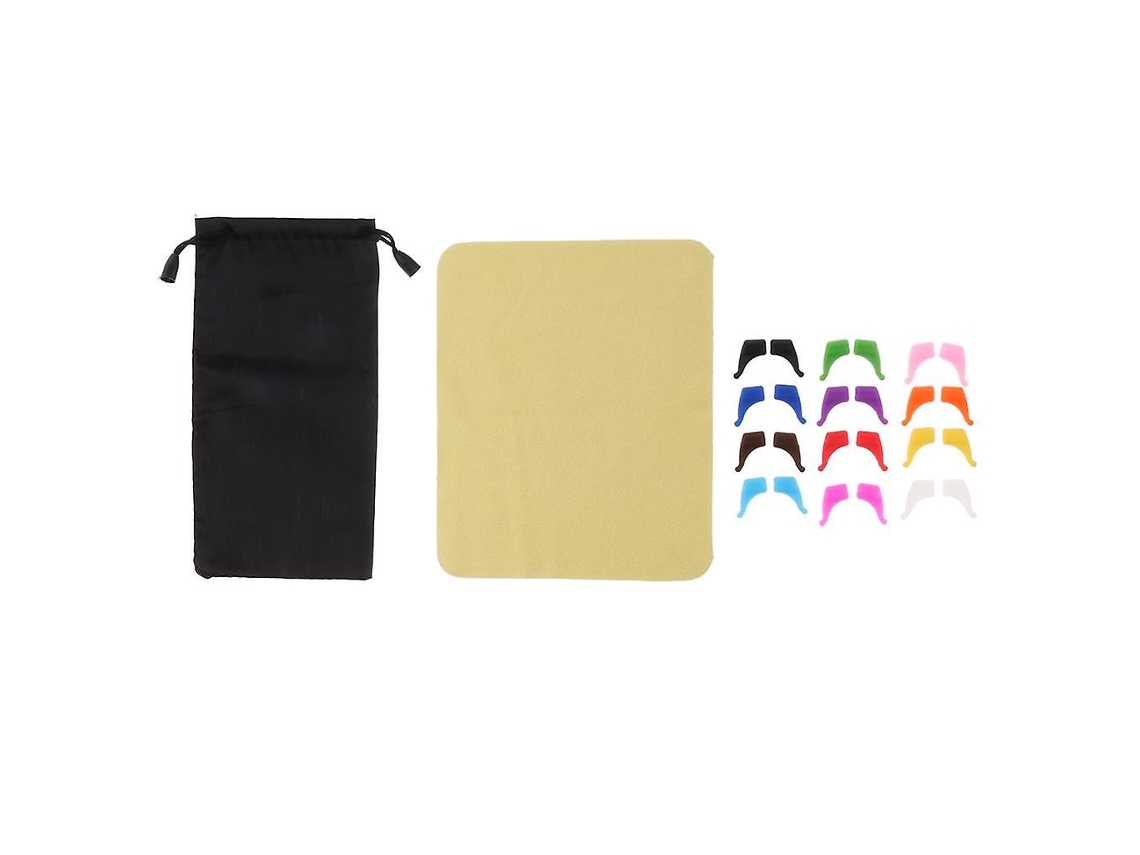 12 pares de ganchos de silicona antideslizantes para gafas Rosewell
