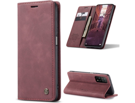Carcasa Xiaomi Mi 10T Pro Livro Caseme Elite Morado