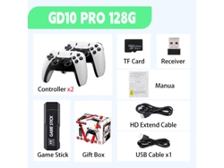 Consola de juegos retro PSP YUNZII X2 Plus God Of War en alta definición 128 GB Inglés