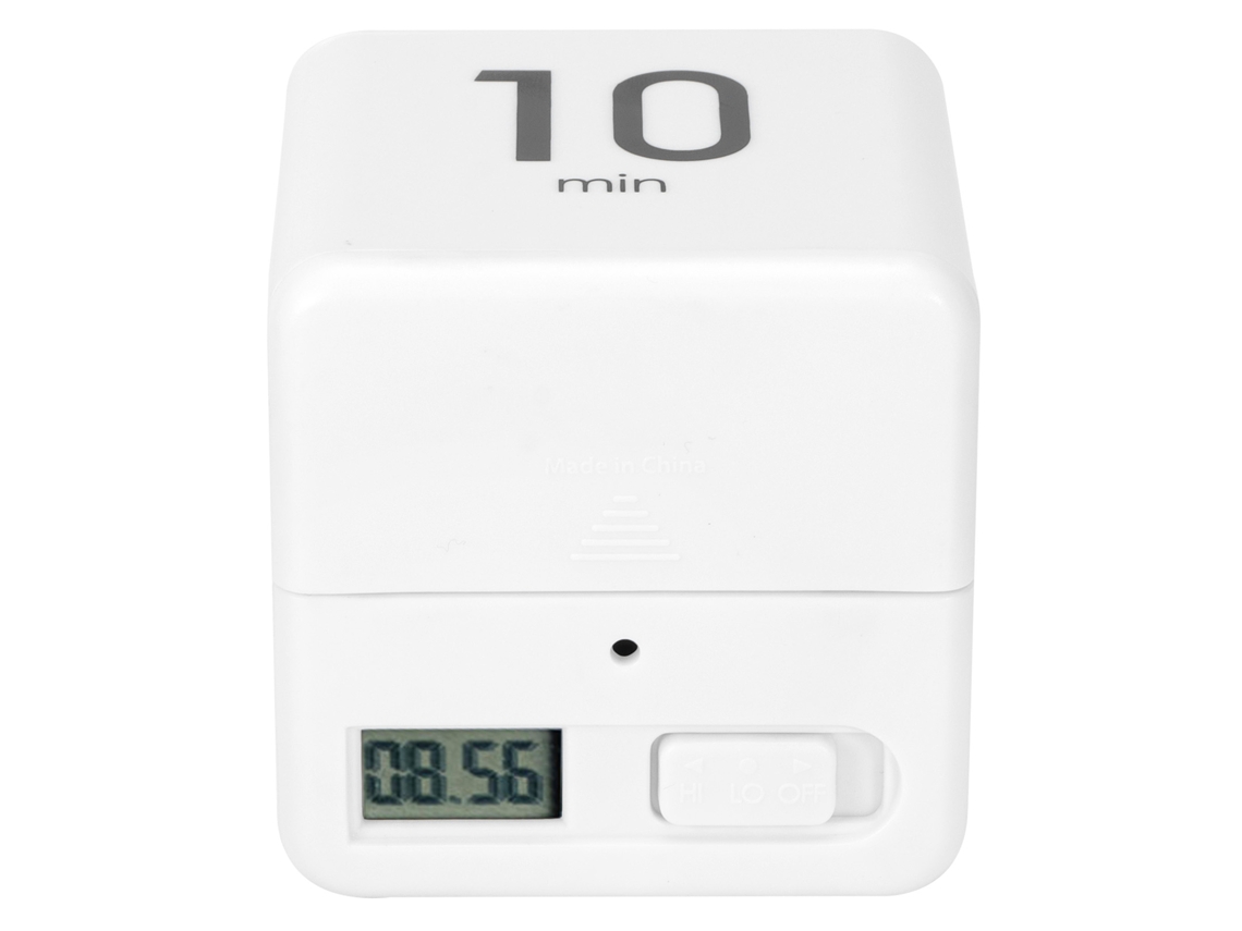 Cronómetro Digital Con Cubo Sensor De Gravedad Para Cocina, Escuela, Hogar Y Oficina: 1, 3, 5 Y 10 Minutos.