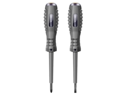 Aneng B04 Lápiz Comprobador De Voltaje Eléctrico De 2 Piezas Con Destornillador/destornillador Phillips, Lámpara De Neón Y Punta Magnética Para Electricistas