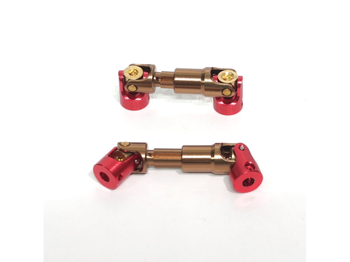 Rojo2pcs Eje De Transmisión De Metal Mejorado Para Sg Pinecone Forset 2801 1/28 Coches Rc Vehículos Modelos Repuestos Accesorios P28-cdz01