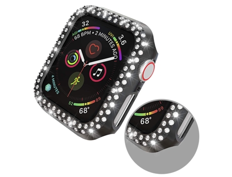 Carcasa de Reloj SLOWMOOSE Apple de Pulsera (Negro - 40Mm Série 4 5 6 Se)