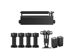 Conjunto de rodillos rotativos láser, diámetro ajustable, estructura totalmente metálica OEM