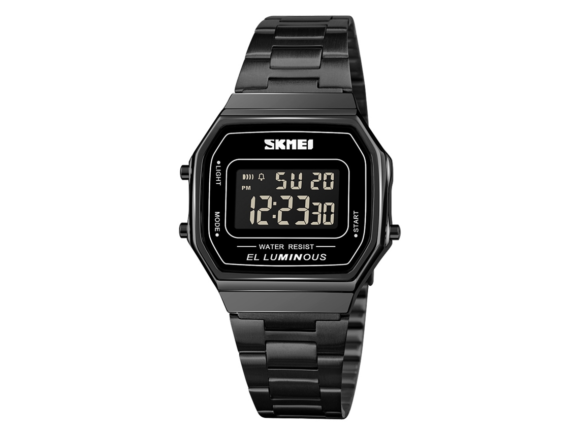 Reloj Digital Hombre Impermeable 3atm Con Alarma Y Luz Nocturna Regalo Para Hombres