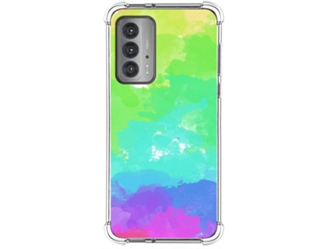 Carcasa Motorola Edge 20 TUMUNDOSMARTPHONE Acuarela 03 Multicolor