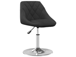 Maison Exclusive - Silla De Comedor Giratoria 6 Uds Terciopelo Negro